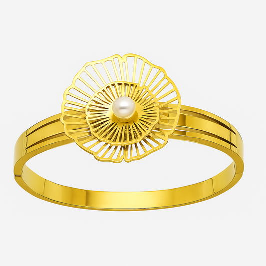 Flora Luxe Bangle Bracelet