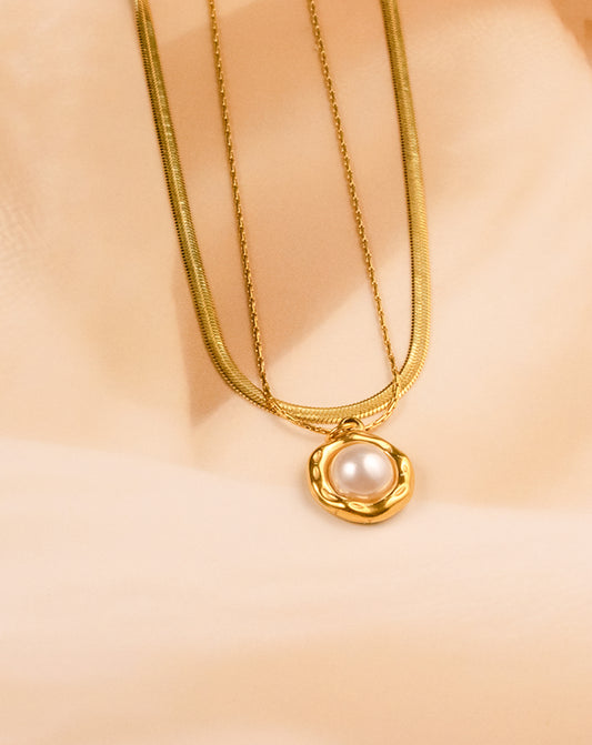 The Pearl Orbit Neckchain
