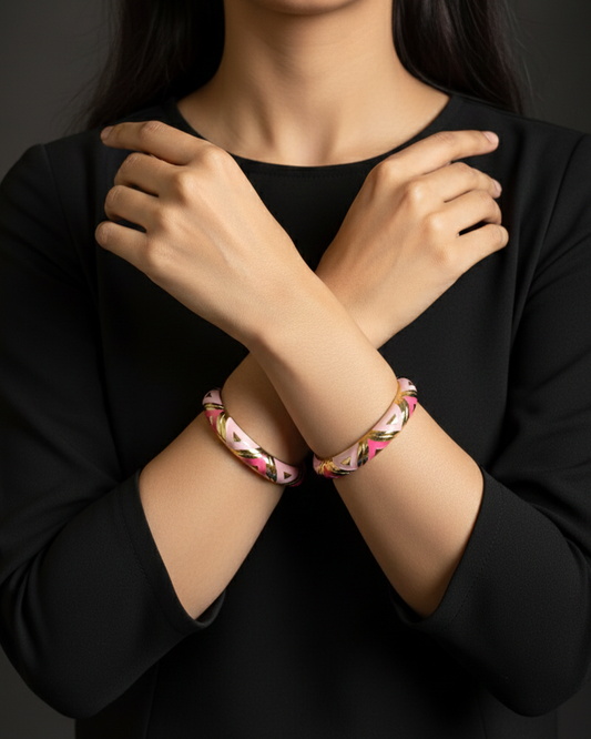 Pink Bliss Bracelet Set of 2