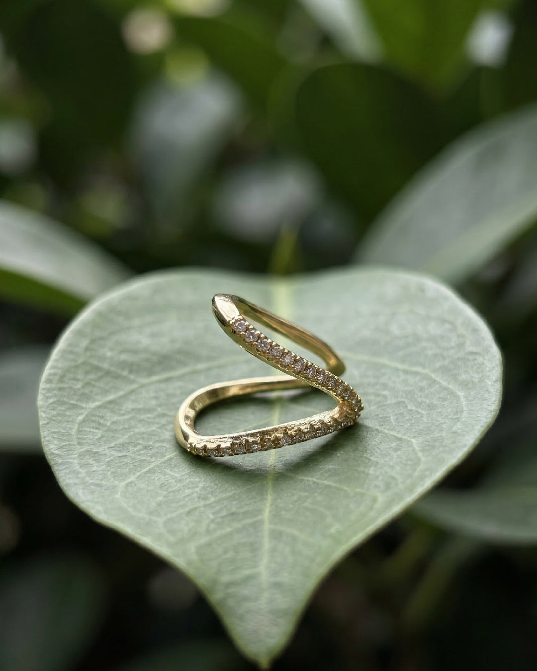 V Ring Anti Tarnish Stainless Steel Ring