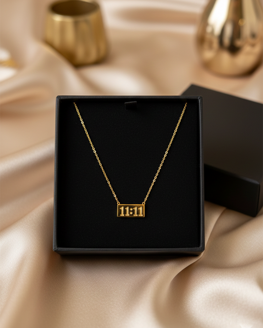 11:11 Angel Number Stainless Steel Neckchain