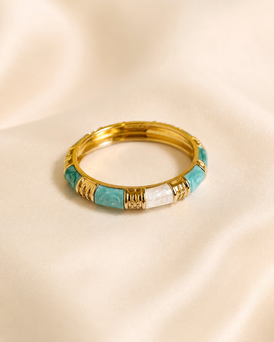 Marble Glow Enamel Bracelet