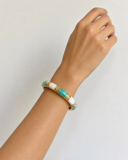 Marble Glow Enamel Bracelet