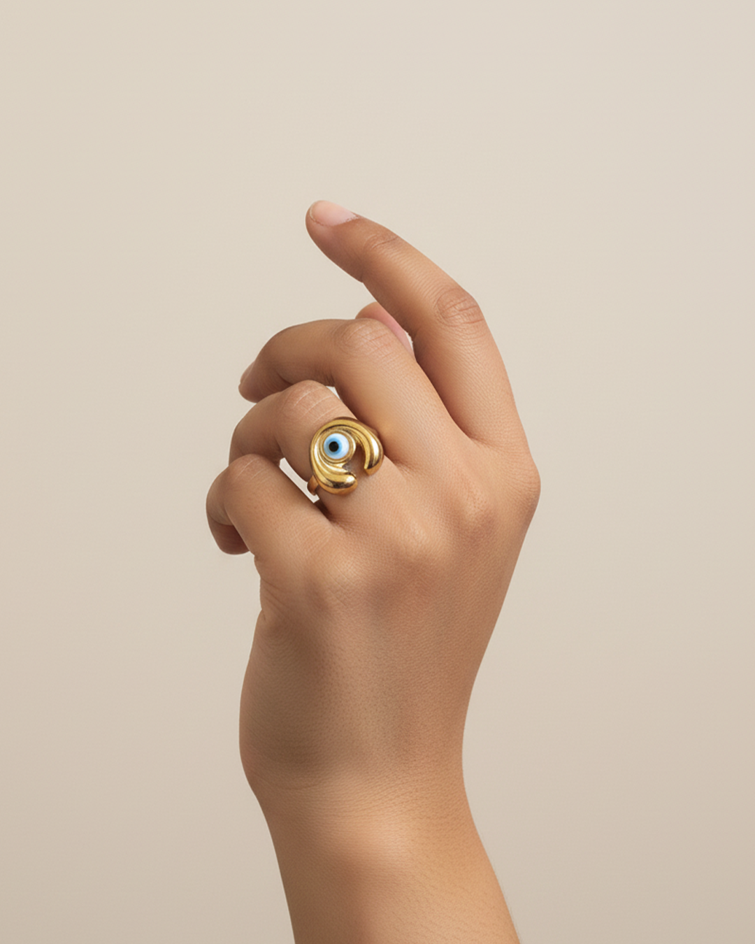 Raksha Anti Tarnish Stainless Steel Ring