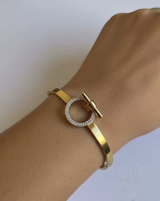 Circle of Grace Stainless Steel Anti Tarnish Bracelet Bracelet