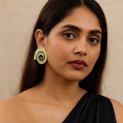 Bold Orbit Statement Earrings