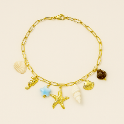 Ocean Love Charm Necklace