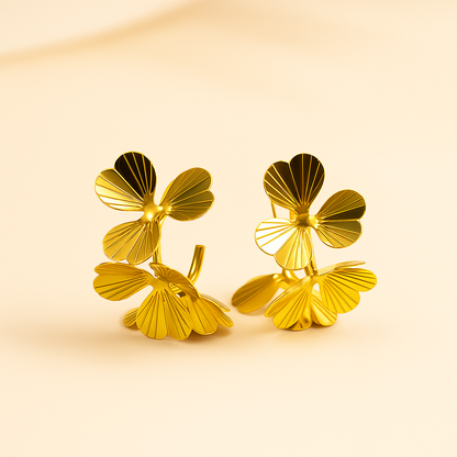 Blossom Trio Statement Earring