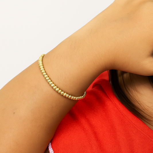 Luxe Round Bangle Bracelet