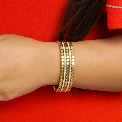 The Gleam Loop Bangle Bracelet
