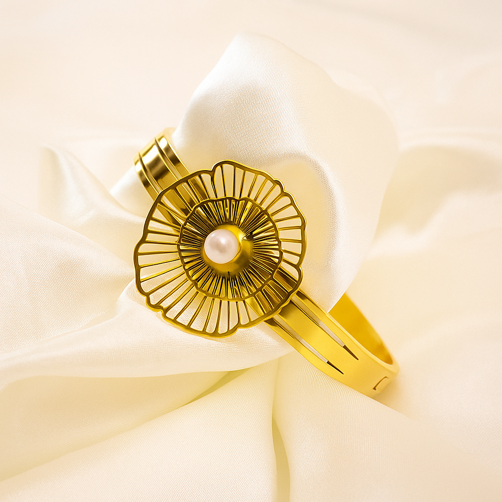 Flora Luxe Bangle Bracelet