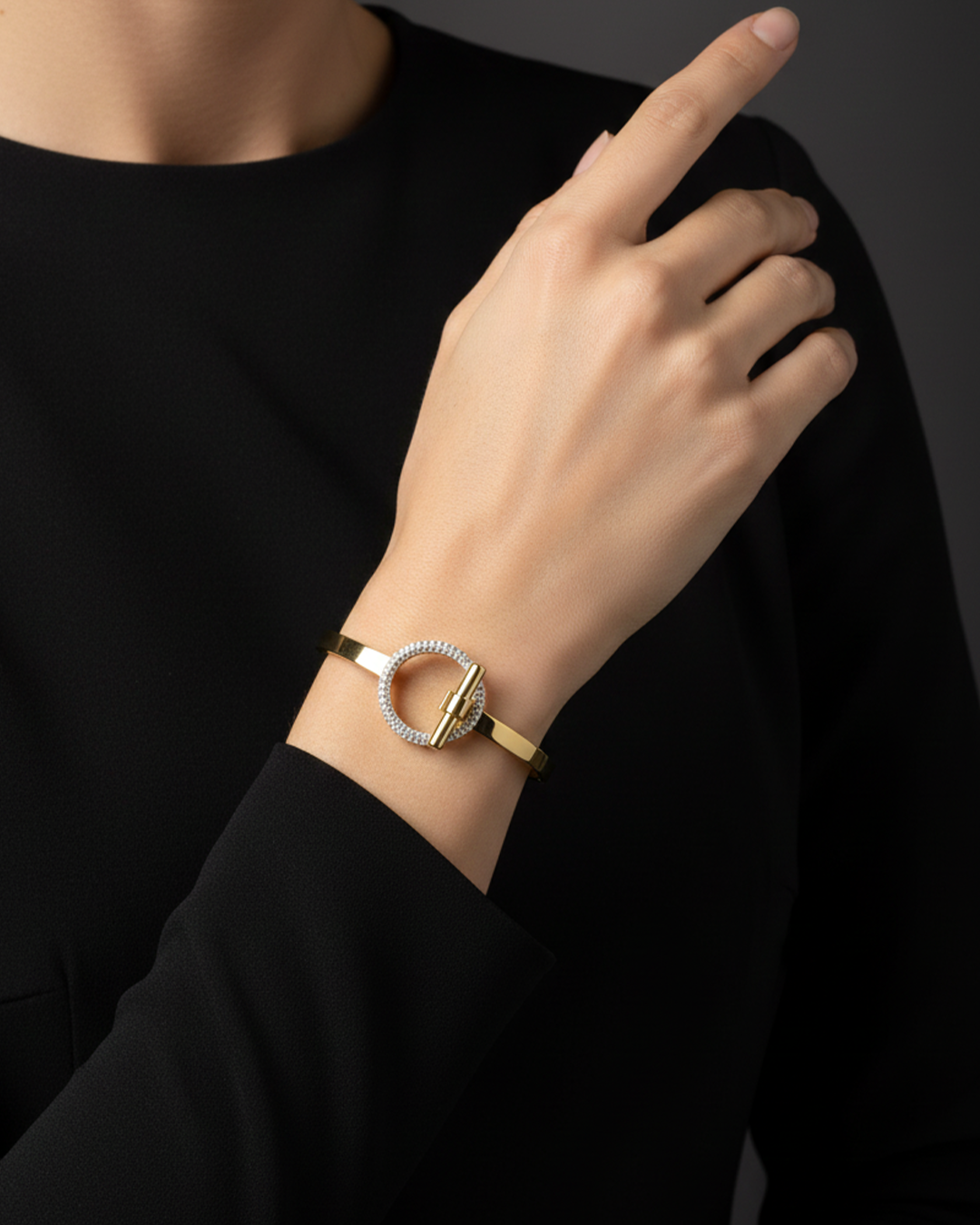 Circle of Grace Stainless Steel Anti Tarnish Bracelet Bracelet