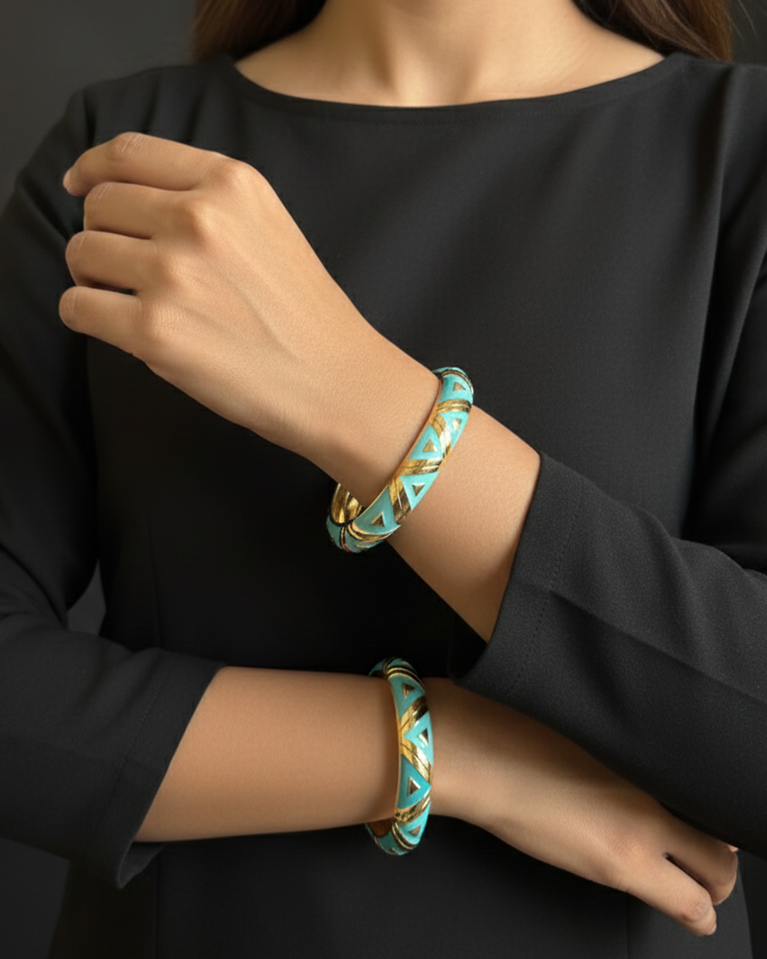 Blue Bliss Bracelet Set of 2