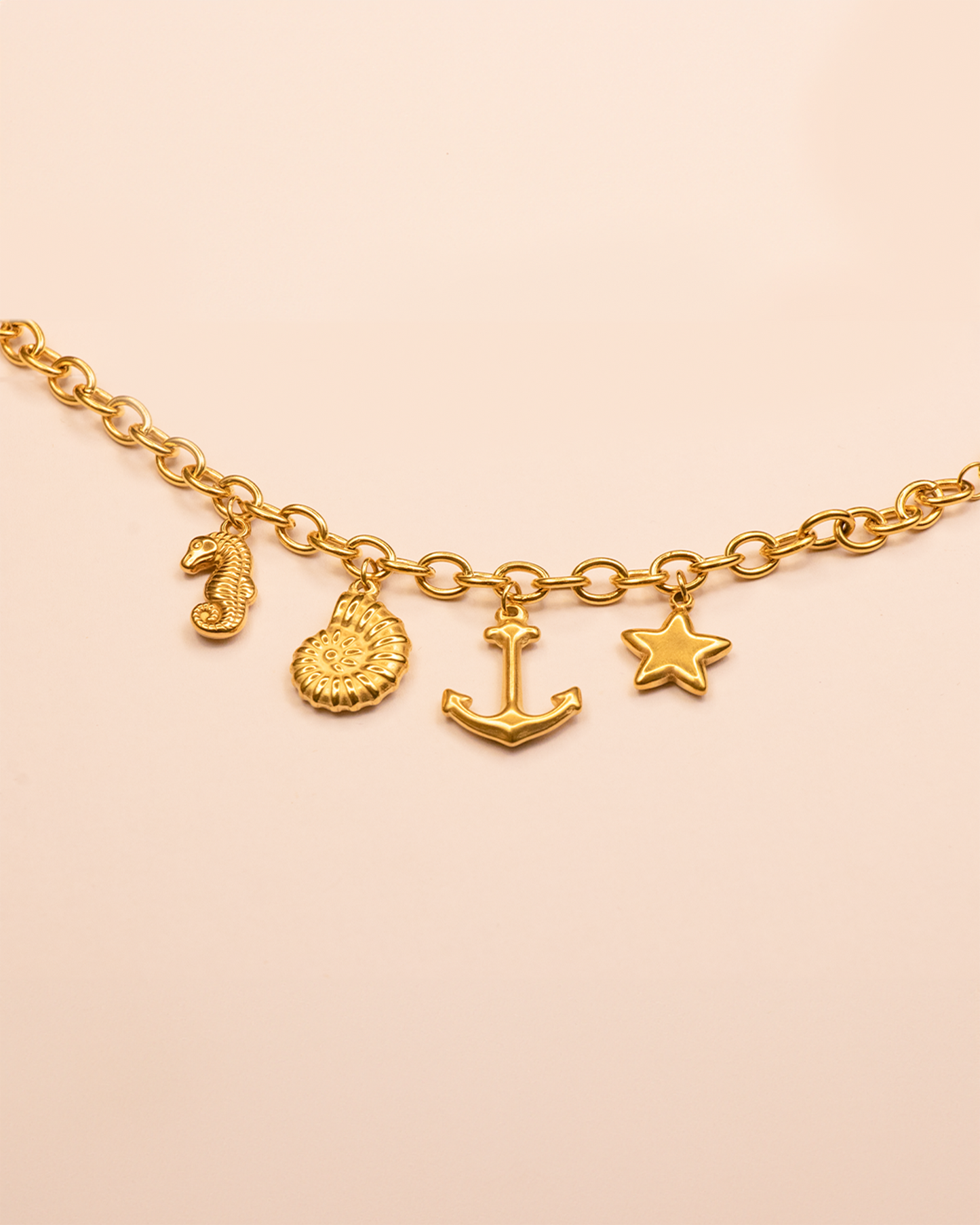 Salty Charms Stainless steel Chain Bracelet