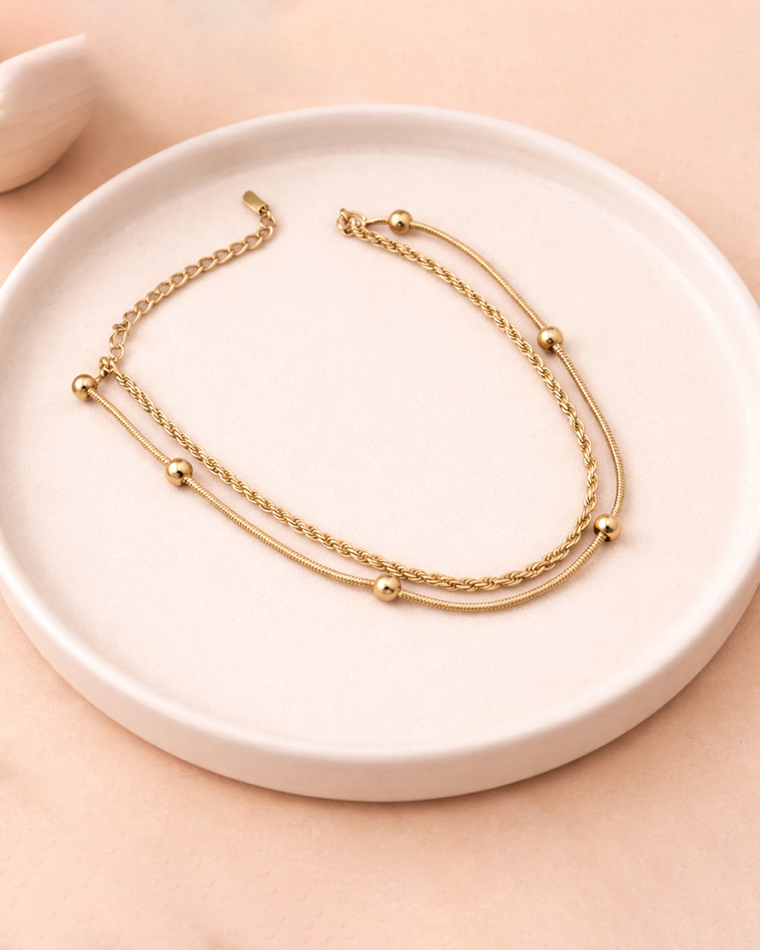Nitya Anti Tarnish Stainless Steel Anklet