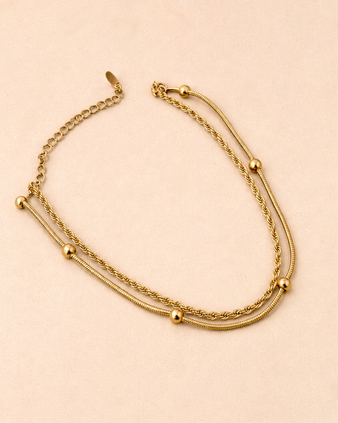 Nitya Anti Tarnish Stainless Steel Anklet