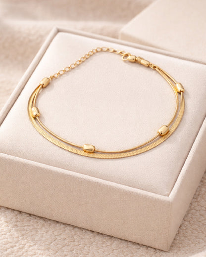 Swarana Anti Tarnish Stainless Steel Anklet