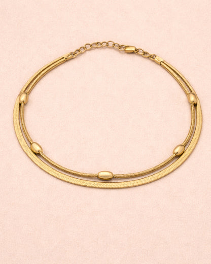 Swarana Anti Tarnish Stainless Steel Anklet