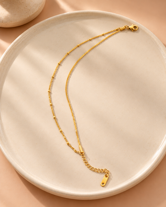 Sleek Layers Anklet Minimalist Anti-Tarnish Stainless Steel Anklet