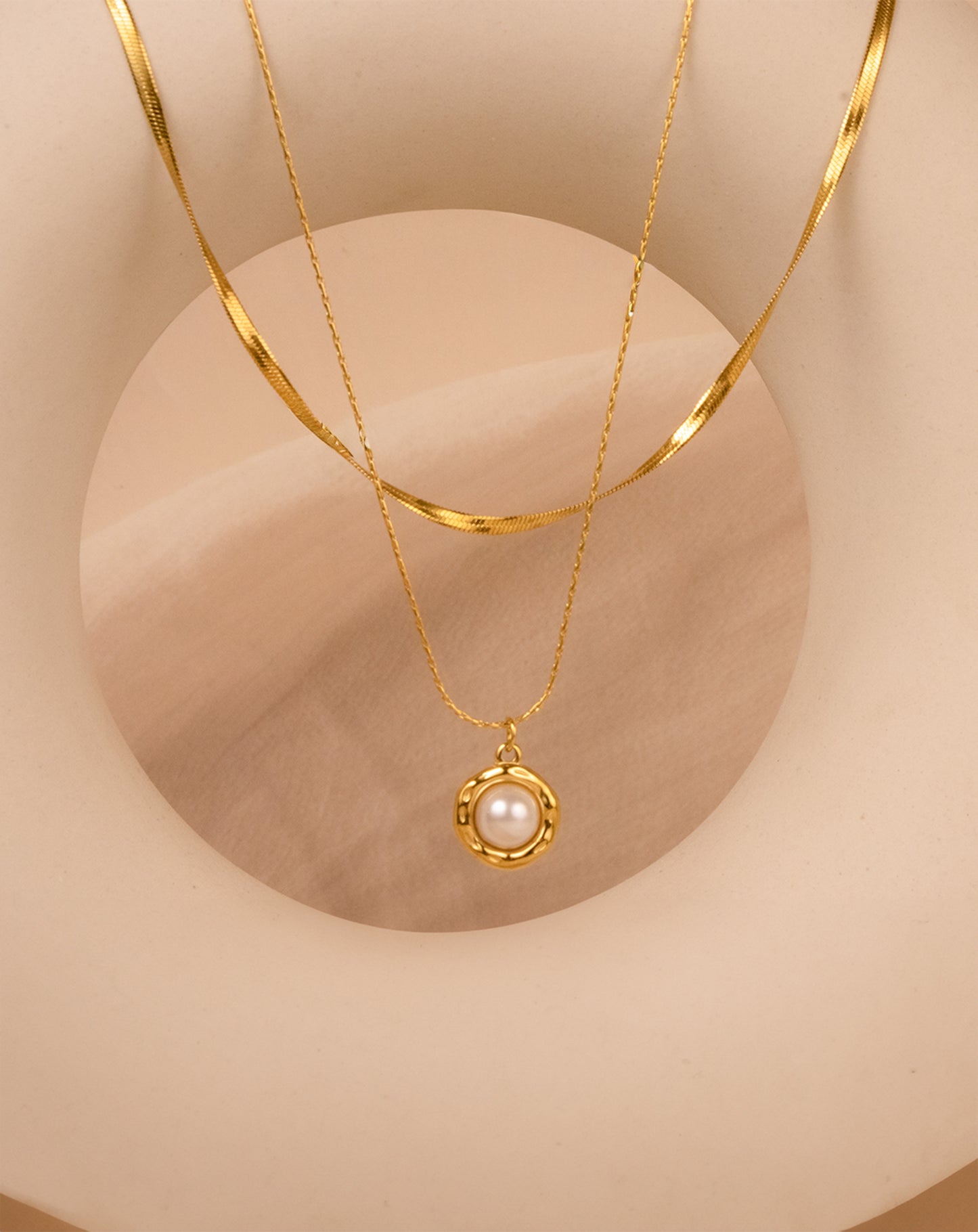The Pearl Orbit Neckchain
