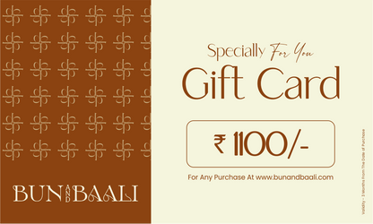 Bunandbaali Digital Gift Card