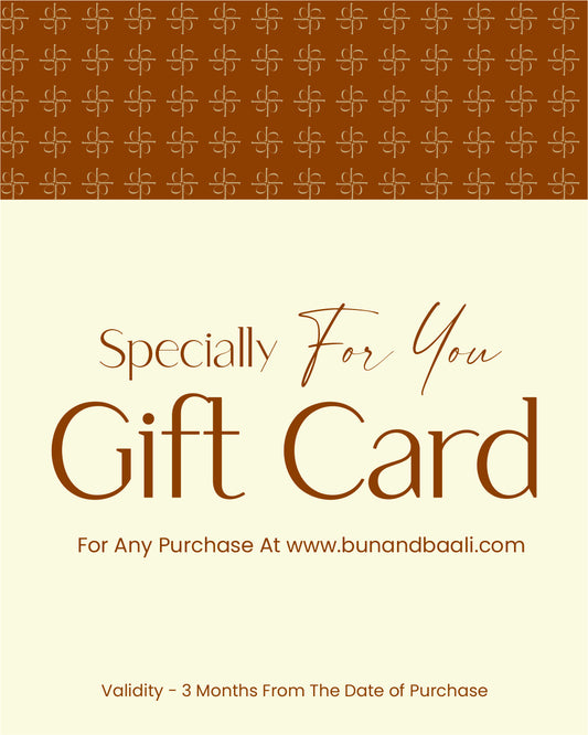 Bunandbaali Digital Gift Card