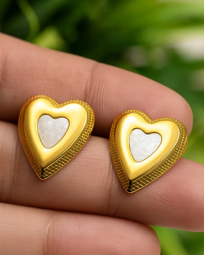 Love Dot Stud Earring