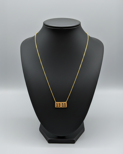 11:11 Angel Number Stainless Steel Neckchain