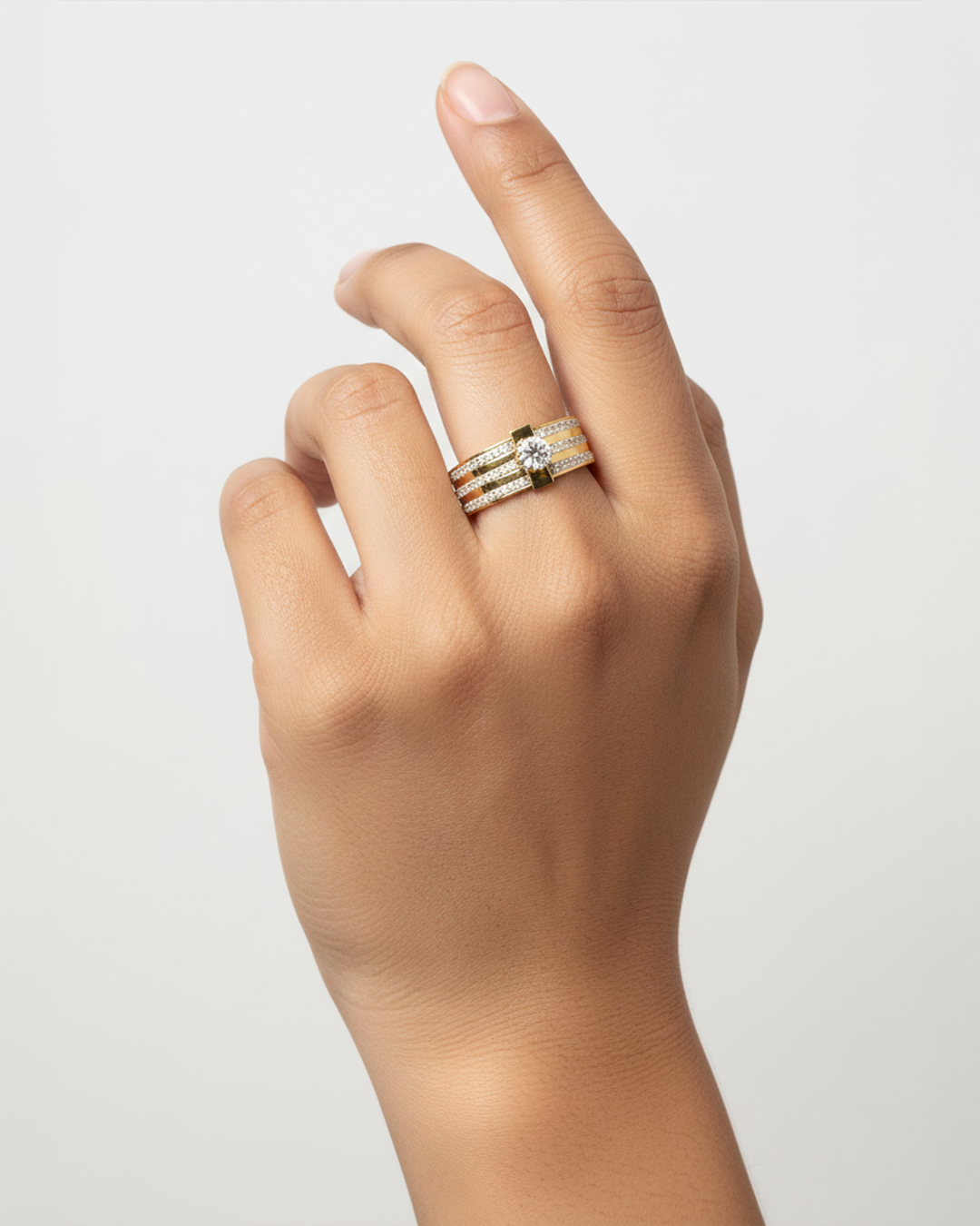 Imperial Shine Anti Tarnish Stainless Steel Ring